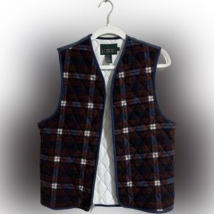 Jcrew Vintage Plaid Vest